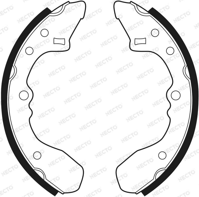 Juego de zapatas de frenos