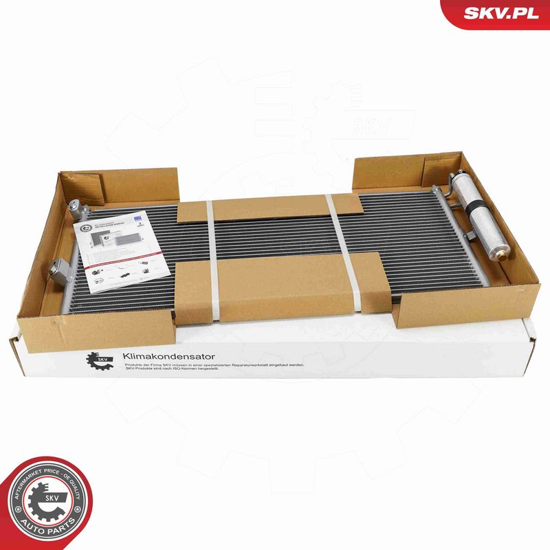ESEN SKV 86SKV256 Condenser, air conditioning