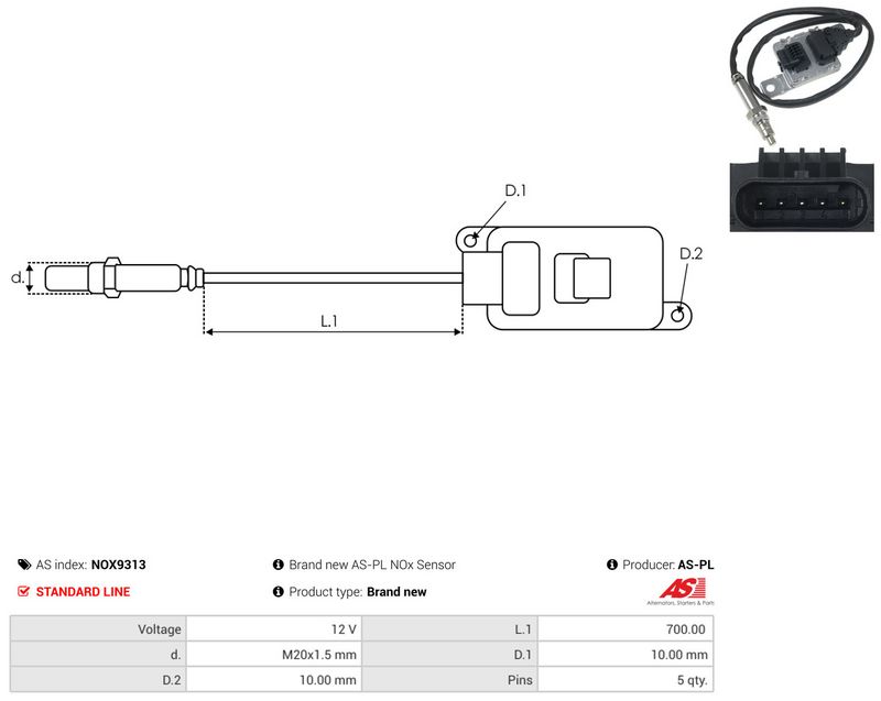 This part match OEM code: 04L907807EJ