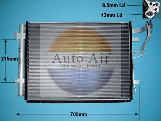 Auto Air Gloucester 16-1096 Condenser, air conditioning