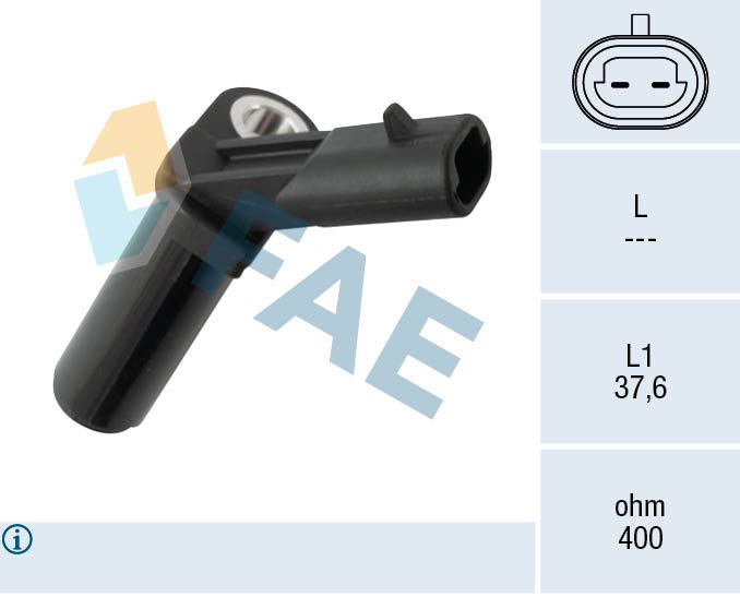 Датчик кількості обертів, автоматична коробка передач, Fae 79540