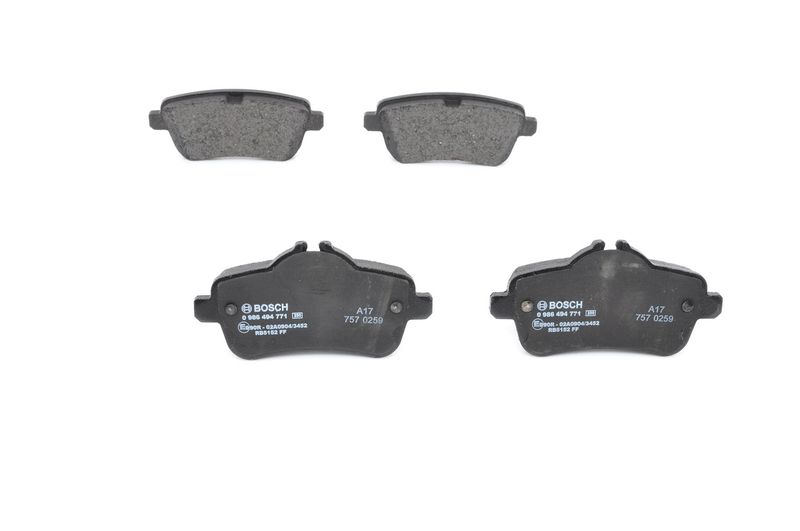 BOSCH 0 986 494 771 Brake Pad Set, disc brake