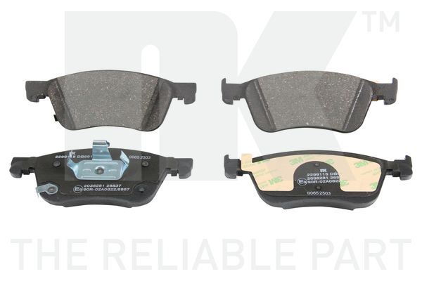 Bremseklodser - sæt til begge hjul