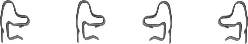 Piduriklotsi komplekt, ketaspidur, TRW GDB798