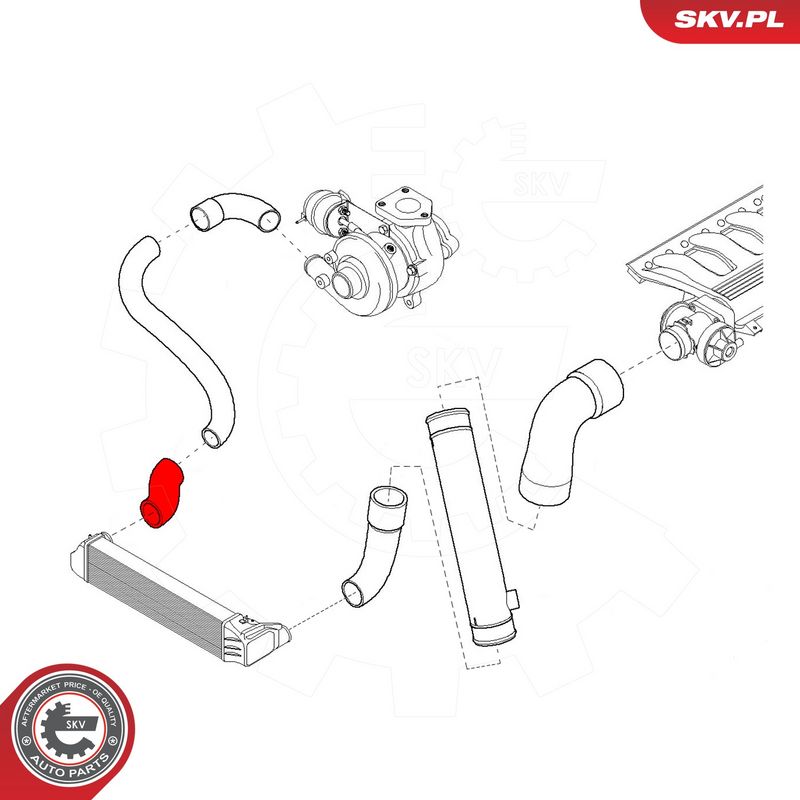 Laadimisõhu voolik, ESEN...