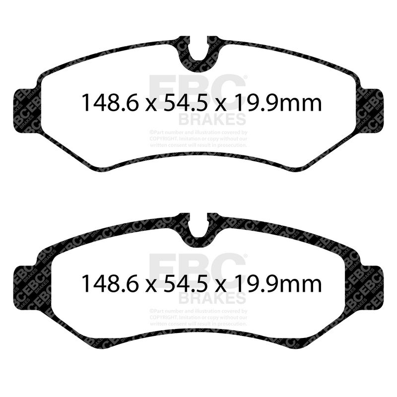 EBC Brakes Remblokkenset, schijfrem DPX2397