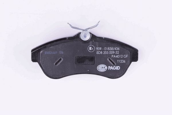 HELLA 8DB 355 009-321 Brake Pad Set, disc brake