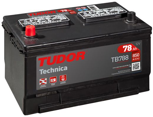 Tudor Technica, 12V 85Ah, TB858 (ersätter TB788)