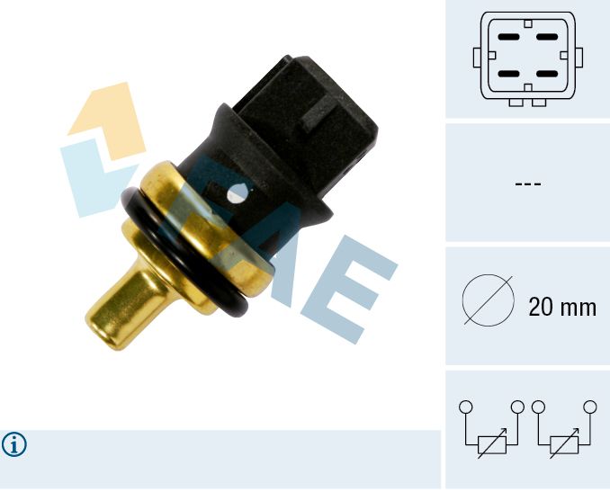 Sonde+température+liquide+refroidissement FAE 33785