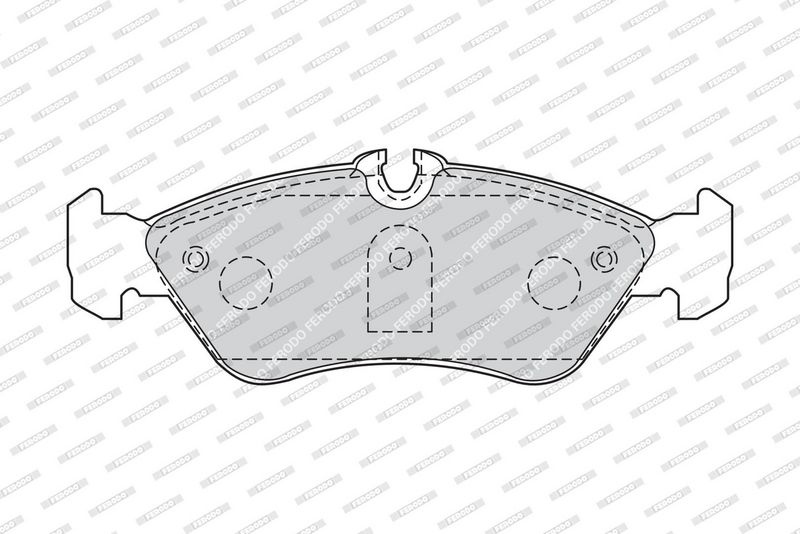 FERODO Plaquettes de frein à disque FVR1876