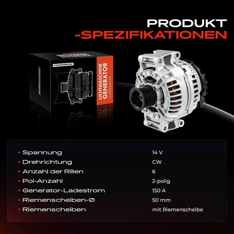 Frankberg 5481FB0001698 Generatorius