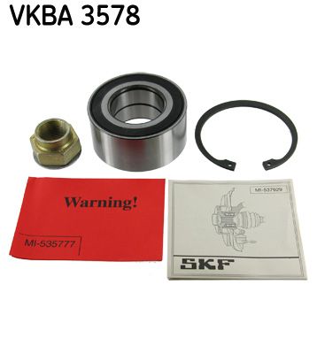 Комплект колісних підшипників, Skf VKBA3578