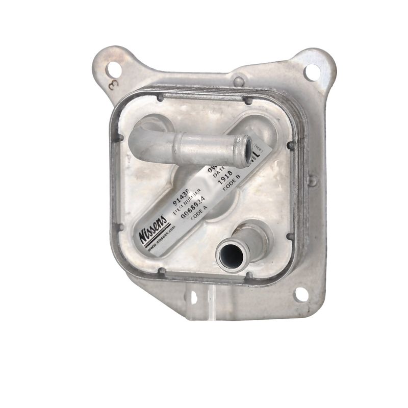 NISSENS 91438 Oil Cooler, engine oil