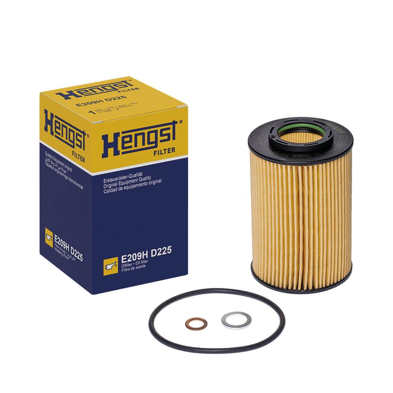 HENGST FILTER E209H D225 Oil Filter