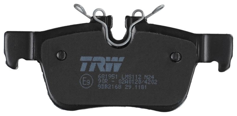 TRW Plaquettes de frein à disque GDB2168