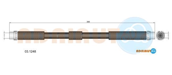 Гальмівний шланг, Adriauto 03.1248