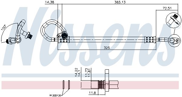 Kõrgsurvetorustik, kliimaseade, NISSENS 841732