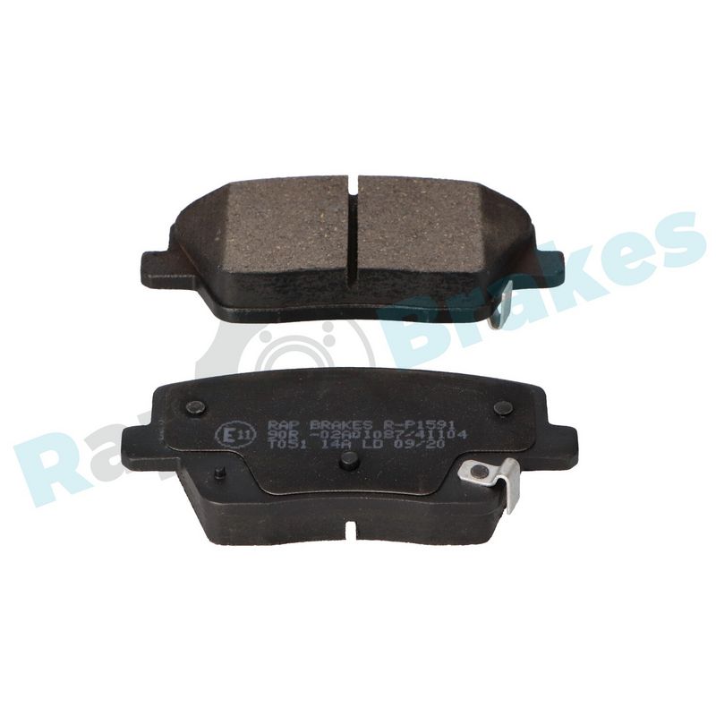 RAP BRAKES R-P1591 Brake Pad Set, disc brake