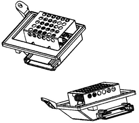 MAHLE ABR 87 000P Resistor, interior blower