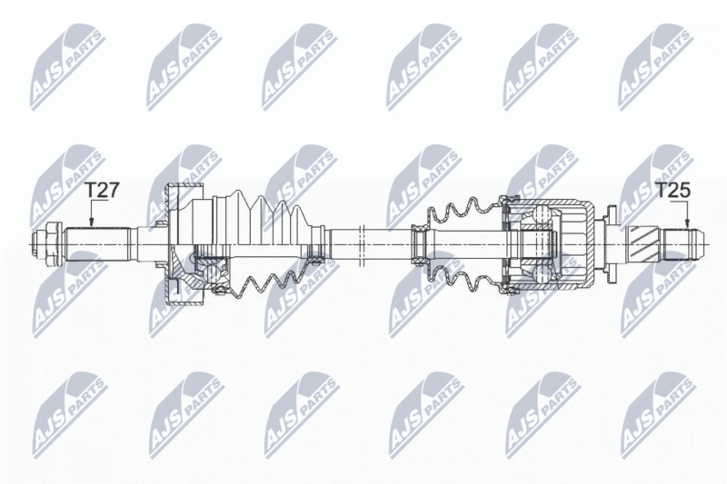 NTY hajtótengely NPW-SB-025