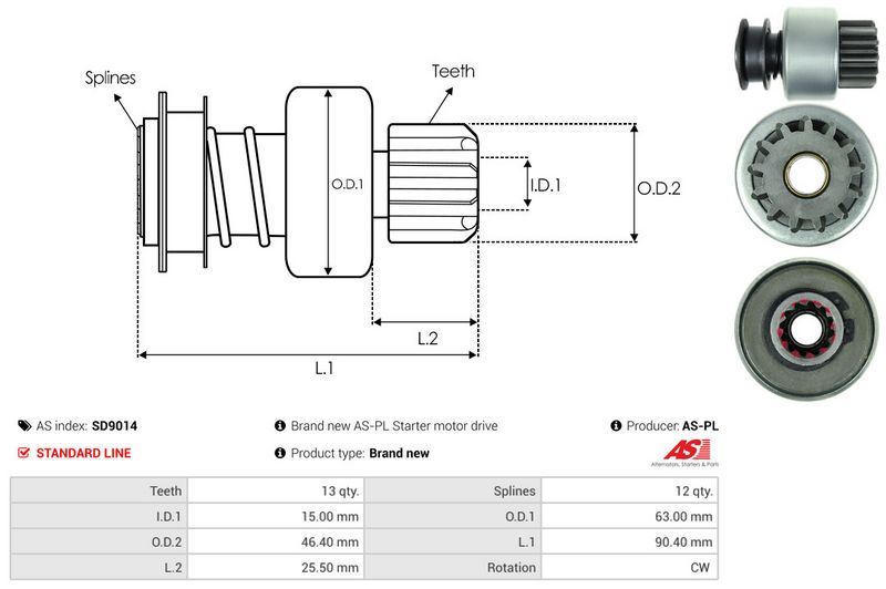 Vabajooks, starter, AS-PL SD9014