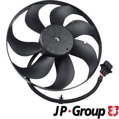 JP GROUP Volkswagen вентилятор охолодження двигуна 200-60W 345mm Polo,Sharan,Seat