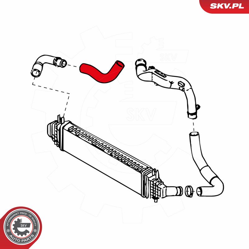 ESEN SKV 24SKV951 Charge Air Hose
