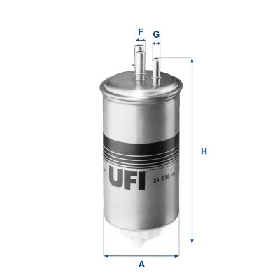 UFI Üzemanyagszűrő 24.116.00