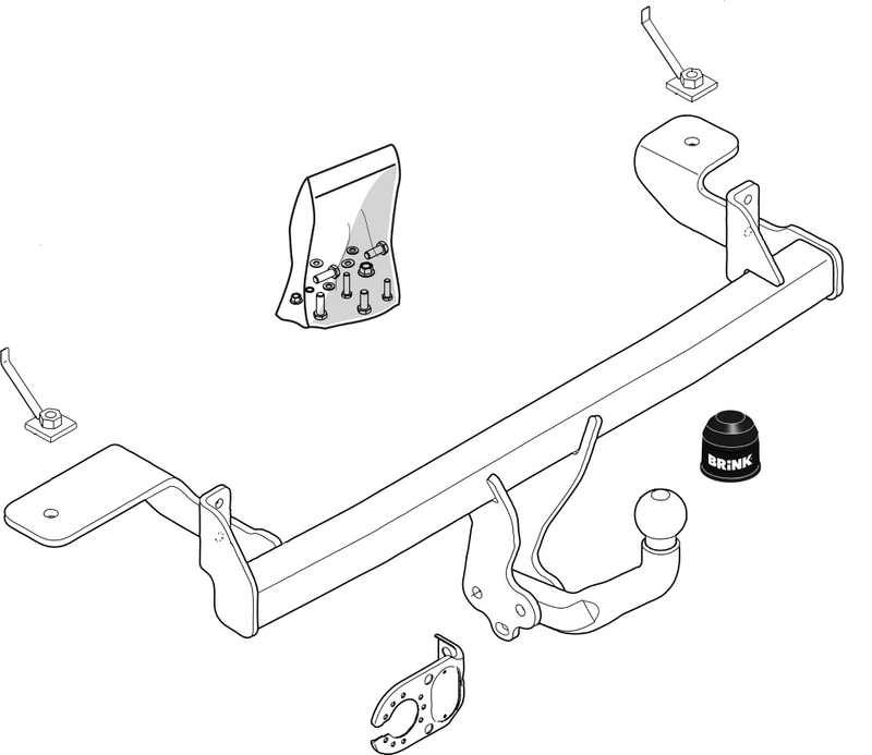 BRINK 429500 Trailer Hitch
