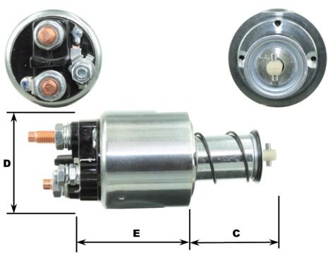 GM Solenoidinis jungiklis, starteris
