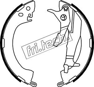 fri.tech. fékpofakészlet 1064.154Y