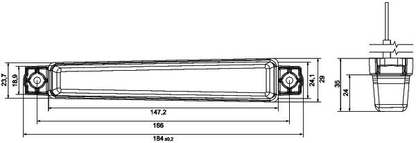 Semnalizator 2BA 012 846-201 HELLA