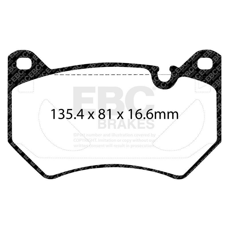 EBC Brakes Remblokkenset, schijfrem DP42436R