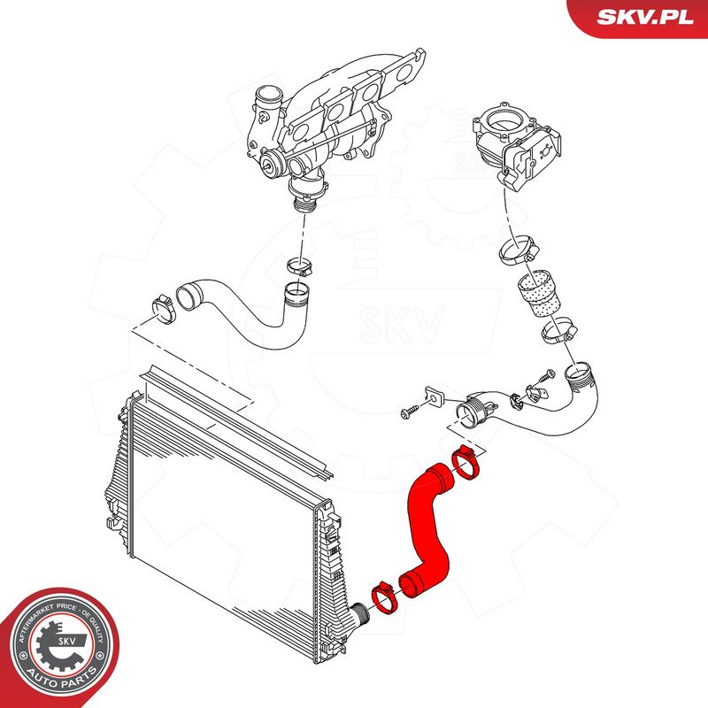 Laadimisõhu voolik, ESEN SKV 43SKV413