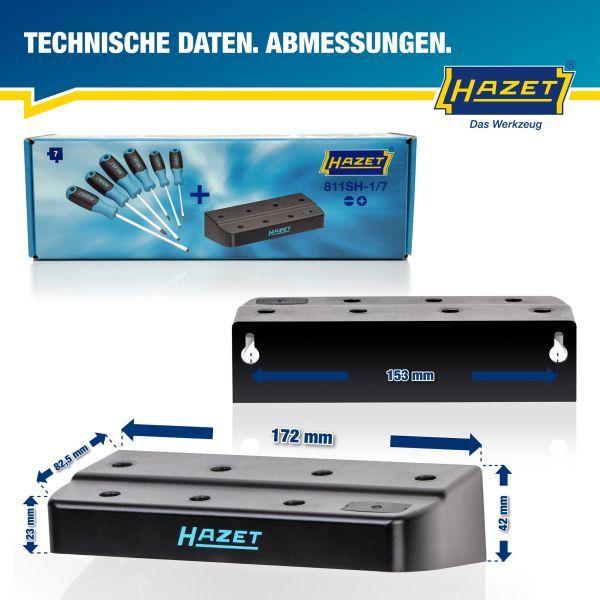 HAZET 811SH-1/7 Screwdriver Set