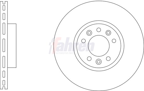 Fahren Brake Disc FBD6939