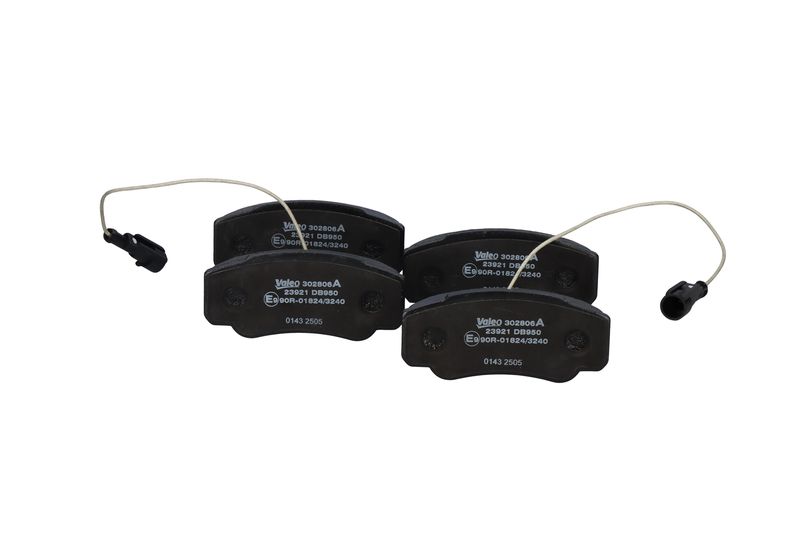 Sada brzdových destiček, kotoučová brzda 302806A