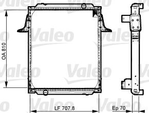 Ψυγείο, ψύξη κινητήρα  NEW PART