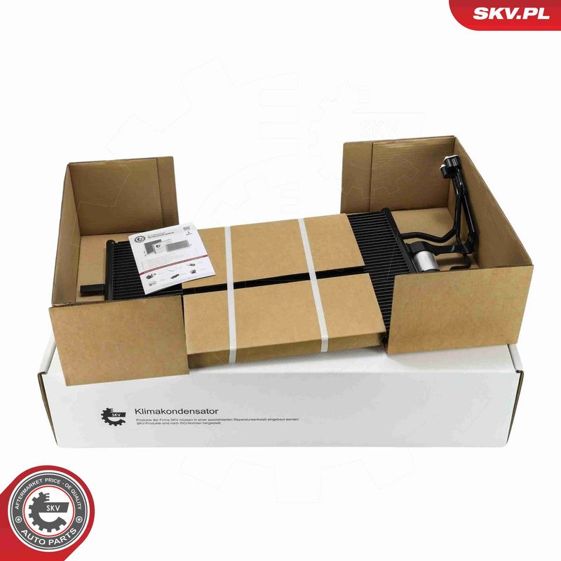 ESEN SKV 86SKV075 Condenser, air conditioning