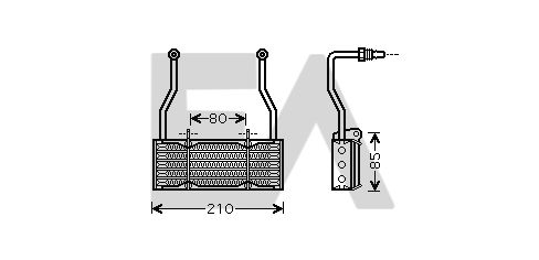 Radiador de aceite, aceite motor