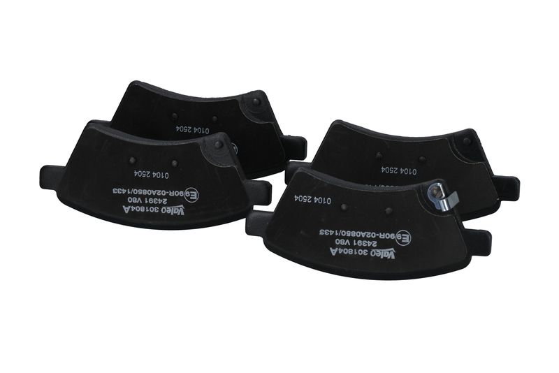 Piduriklotsi komplekt, ketaspidur, VALEO 301804A