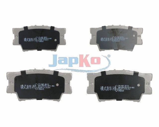 set placute frana,frana disc JAPKO 51218
