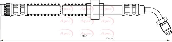 APEC Brake Hose HOS3672