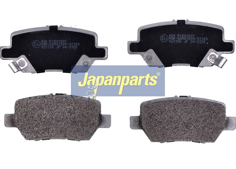 JAPANPARTS Stabdžių trinkelių rinkinys, diskinis stabdys