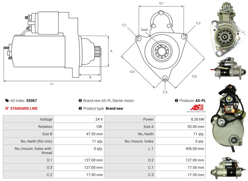 AS-PL S5067 Starter