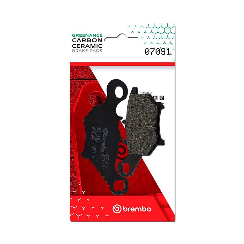 BREMBO Brake Pad Set, disc brake 07091
