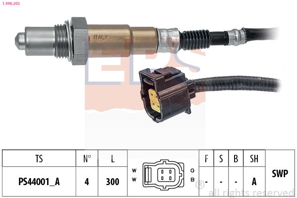 EPS Mercedess лямбда-зонд 4-х конт. W164/W169//W204/W211/W221/W251/CLK/CLS