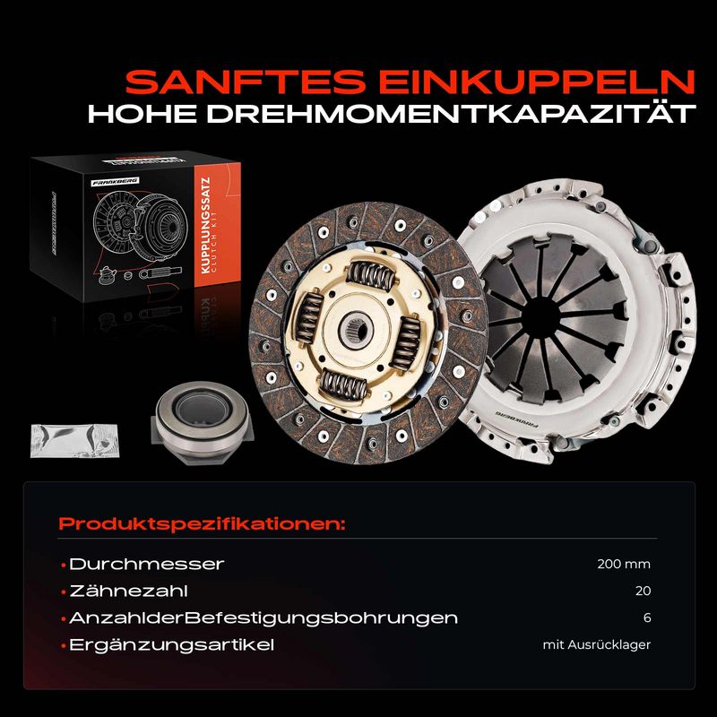 Frankberg 5481FB0028853 Clutch Kit