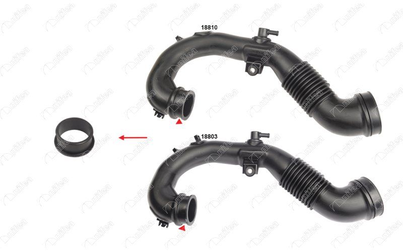 TURBO BORUSU CONTASI C4 AIRCROSS - MITSUBISHI ASX - LANCER - OUTLANDER - P4008 {PLASTIK BORU HARIC}