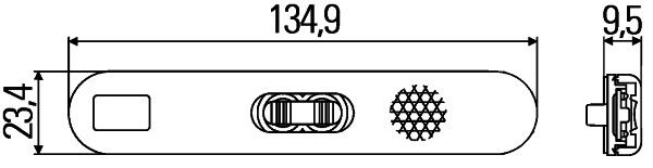 Боковий габаритний ліхтар, Hella 2PS009226-021